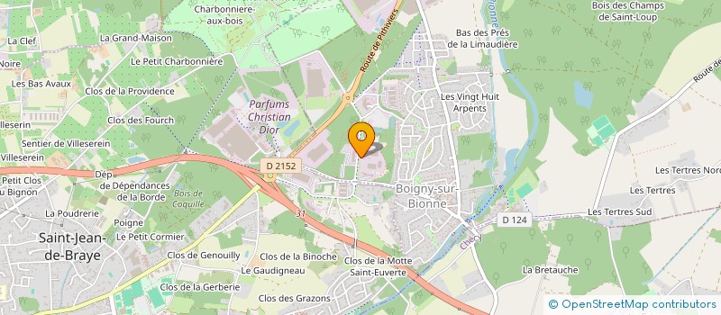 localisation de l'entreprise ALSTEF AUTOMATION SA  BOIGNY-SUR-BIONNE