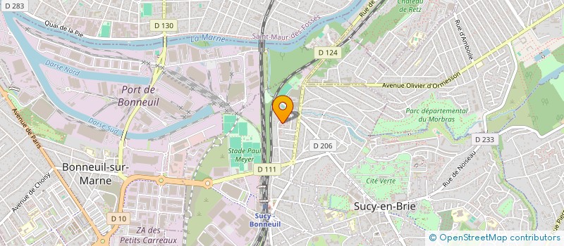 localisation de l'entreprise ALSTEGAB  SUCY-EN-BRIE