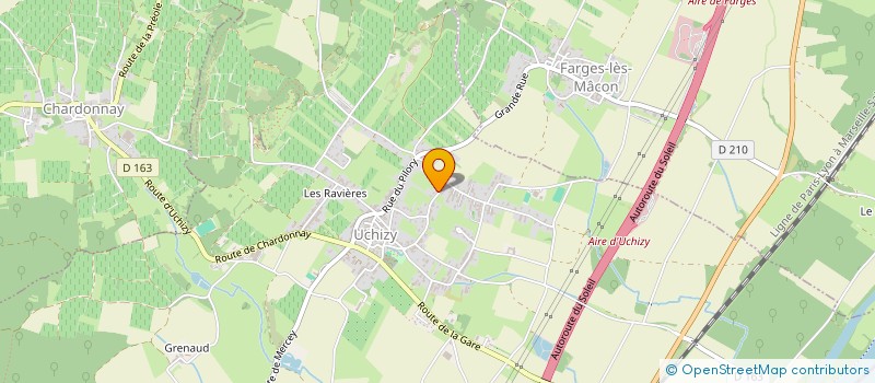 localisation de l'entreprise ALSTELEC  UCHIZY