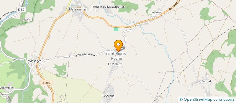 localisation de l'entreprise ALSTEM  SAINT-PIERRE-ROCHE