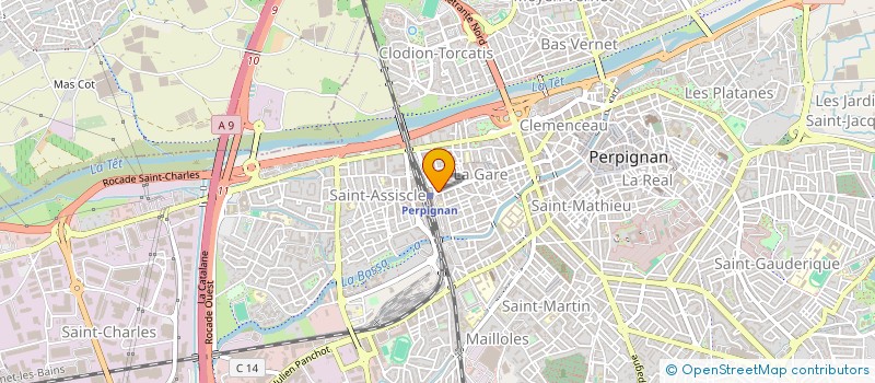localisation de l'entreprise ALSTIE  PERPIGNAN