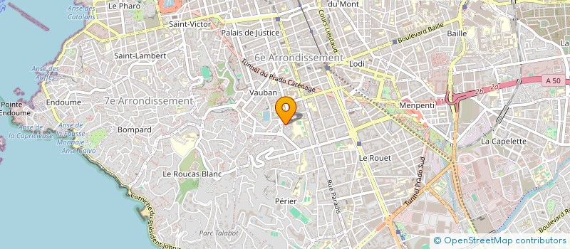 localisation de l'entreprise ALSUGUI à MARSEILLE