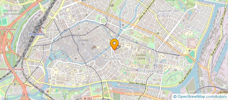 localisation de l'entreprise ALSULTAN 95 à STRASBOURG