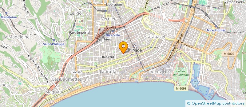 localisation de l'entreprise ALSY à NICE