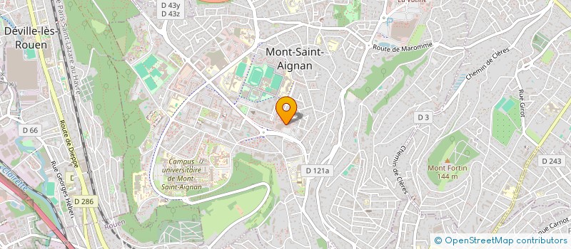 localisation de l'entreprise ALSYGEO  MONT-SAINT-AIGNAN