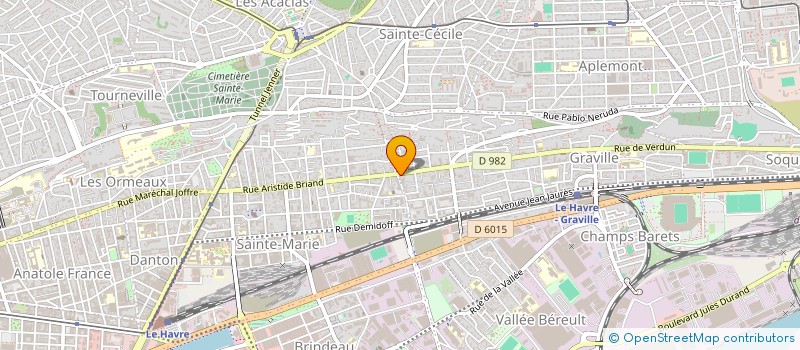 localisation de l'entreprise ALSYPA à LE HAVRE