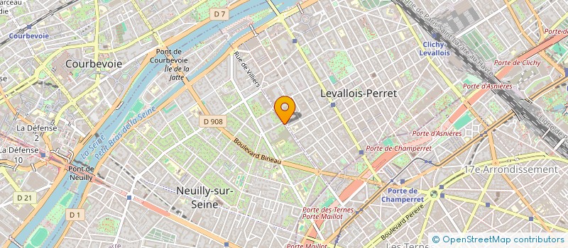 localisation de l'entreprise ALSYVIAS à NEUILLY-SUR-SEINE