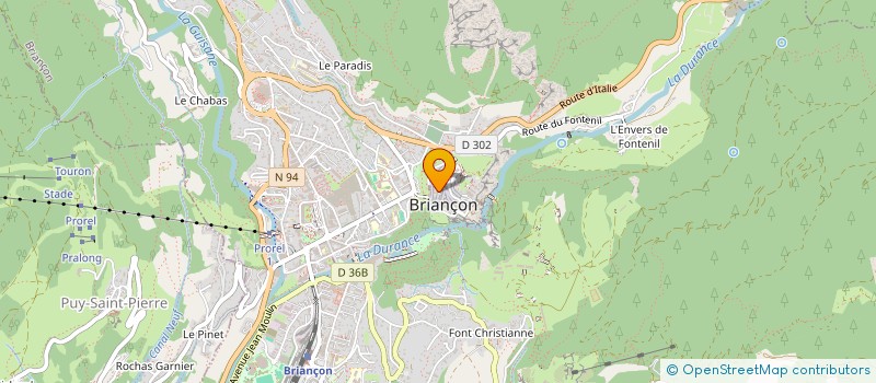 localisation de l'entreprise ALT 1500  BRIANCON