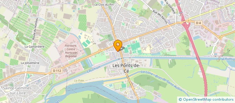 localisation de l'entreprise ALT 49 à LES PONTS-DE-CE