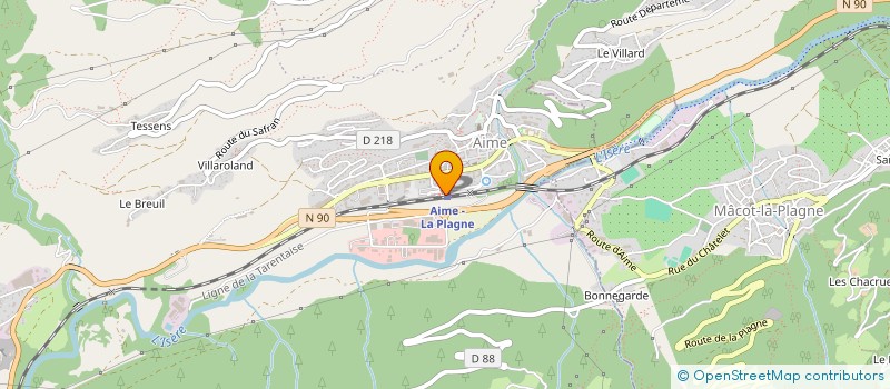 localisation de l'entreprise ALT 663 à ANNECY