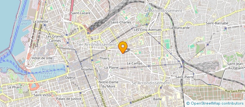 localisation de l'entreprise ALT + à MARSEILLE