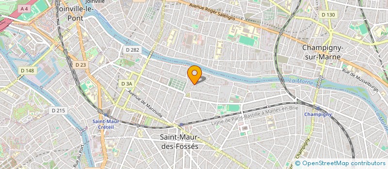 localisation de l'entreprise ALT à SAINT-MAUR-DES-FOSSES