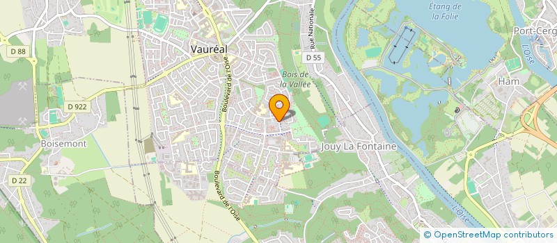 localisation de l'entreprise ALT AMICALE à VAUREAL