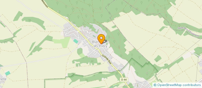 localisation de l'entreprise ALT COUVERTURE  BLAINCOURT-LES-PRECY