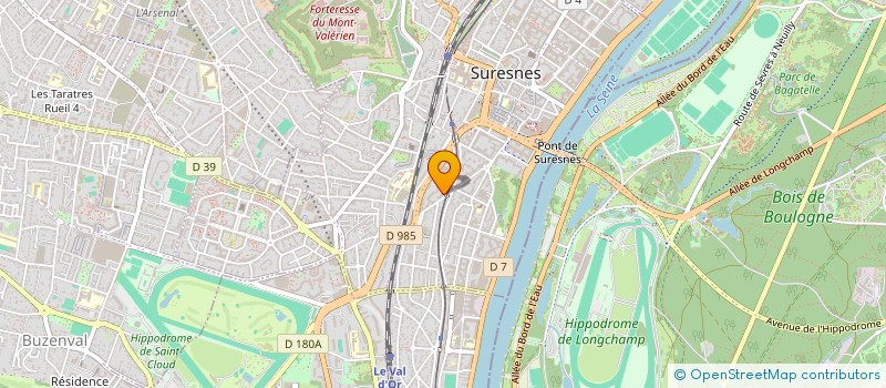 localisation de l'entreprise ALT CTRL AUDIT à SURESNES