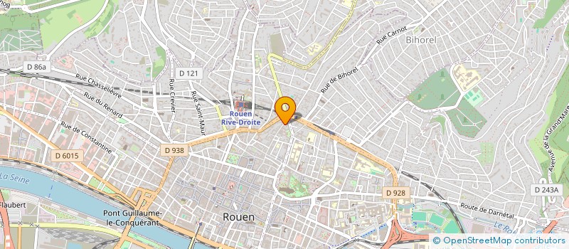 localisation de l'entreprise ALT F4  ROUEN