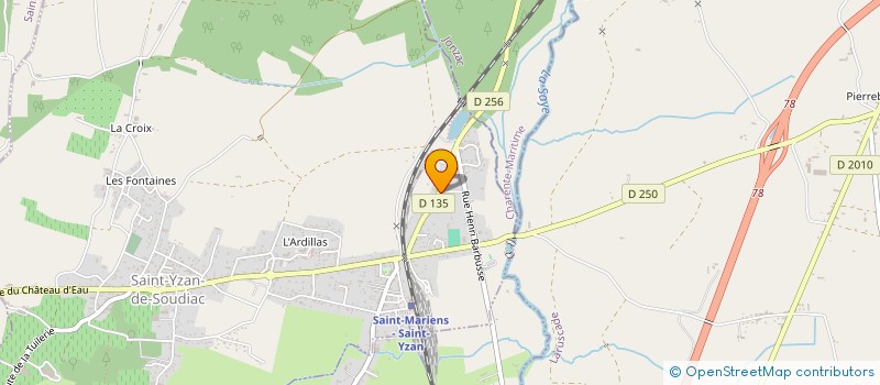 localisation de l'entreprise ALT IMMO  SAINT-YZAN-DE-SOUDIAC