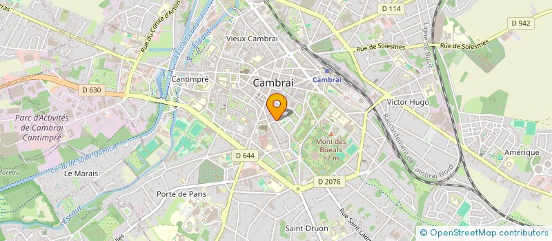 localisation de l'entreprise ALT IMMO  CAMBRAI