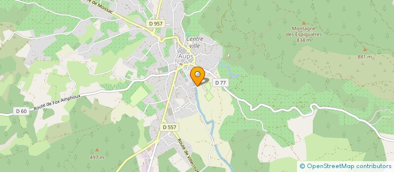 localisation de l'entreprise ALT LES FAISSES à REGUSSE