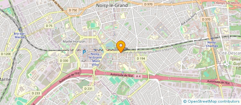 localisation de l'entreprise ALT MARKET  NOISY-LE-GRAND