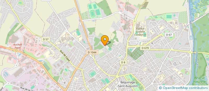 localisation de l'entreprise ALT PAYSAGE à SAINT-QUENTIN
