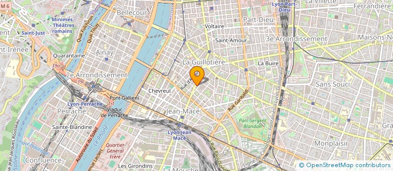 localisation de l'entreprise ALT PROD  LYON