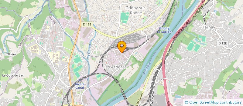 localisation de l'entreprise ALT SERVICE à GRIGNY
