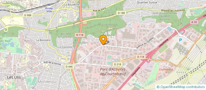 localisation de l'entreprise ALT SOLUTION à LES ULIS
