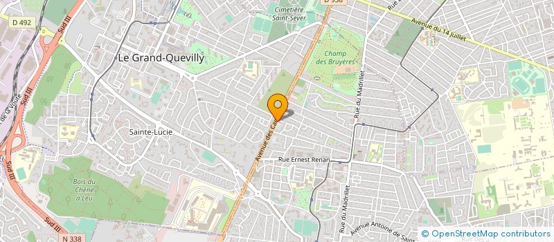 localisation de l'entreprise ALT-TER 76  SAINT-ETIENNE-DU-ROUVRAY