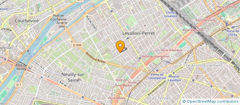 localisation de l'entreprise ALT3A à LEVALLOIS-PERRET