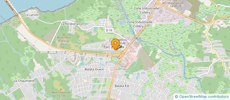 localisation de l'entreprise ALTA  MATOURY