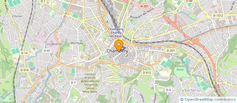 localisation de l'entreprise ALTA  CHAMBERY