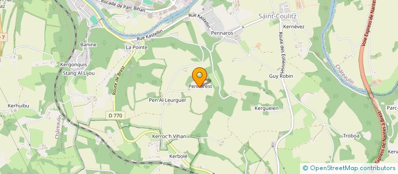 localisation de l'entreprise ALTA CONSEIL  SAINT-COULITZ