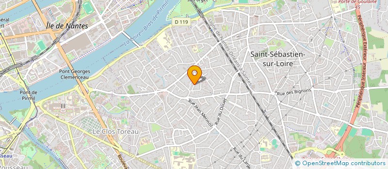 localisation de l'entreprise ALTA FIDUCIA PATRIMOINE  SAINT-SEBASTIEN-SUR-LOIRE