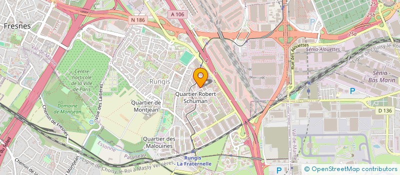 localisation de l'entreprise ALTA FORMATION ET CONSEIL à RUNGIS