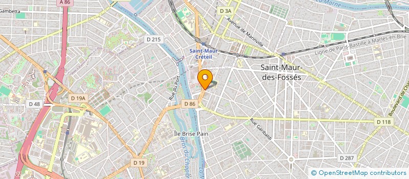 localisation de l'entreprise ALTA INSTITUT BABY SCHOOL  SAINT-MAUR-DES-FOSSES