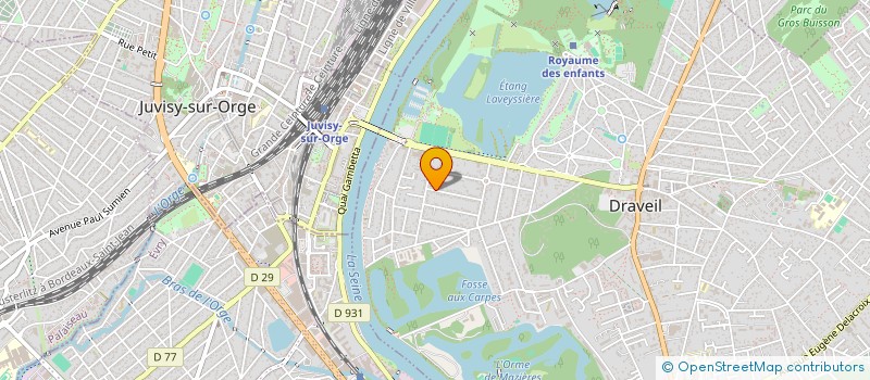 localisation de l'entreprise ALTA INVEST à DRAVEIL