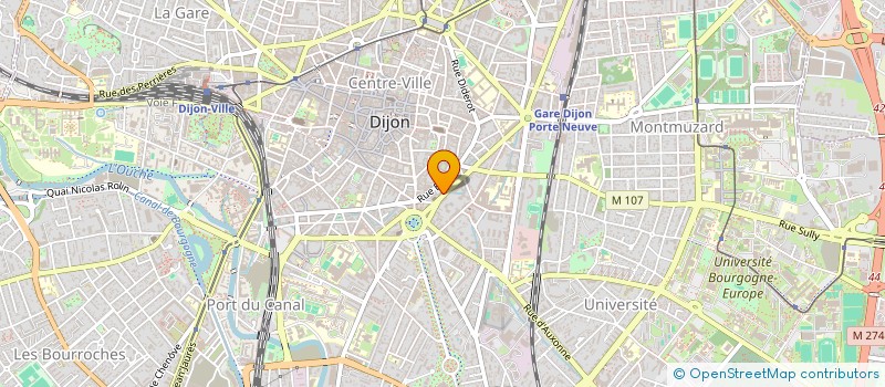 localisation de l'entreprise ALTA-M  DIJON