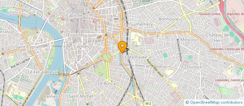 localisation de l'entreprise ALTA RESSOURCES HUMAINES  TOULOUSE