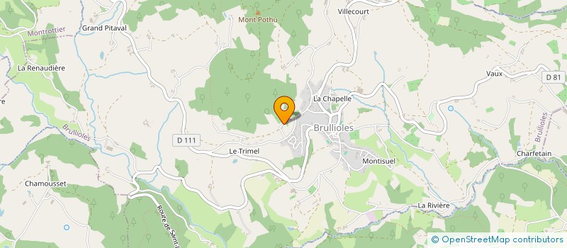 localisation de l'entreprise ALTA RHONE IMMO  BRULLIOLES