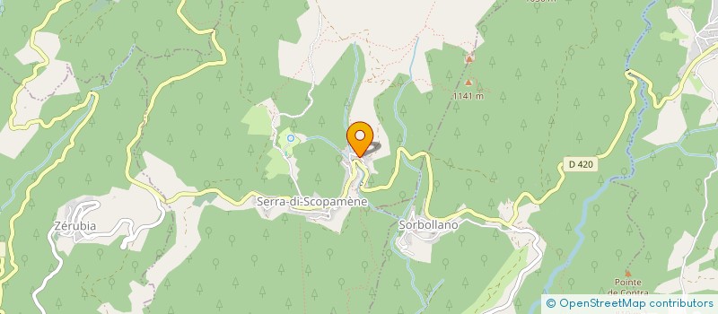 localisation de l'entreprise ALTA ROCCA SOLUTIONS à SERRA-DI-SCOPAMENE