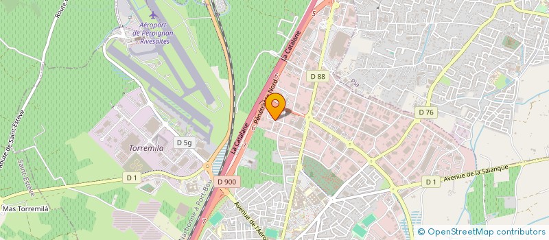 localisation de l'entreprise ALTA SAVOIA à PERPIGNAN