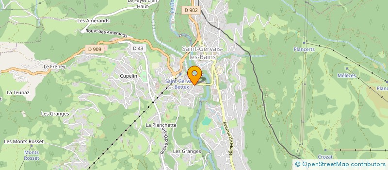 localisation de l'entreprise ALTA VIA à SAINT-GERVAIS-LES-BAINS