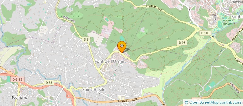 localisation de l'entreprise ALTA VIA CONSULTING FRANCE à MOUGINS