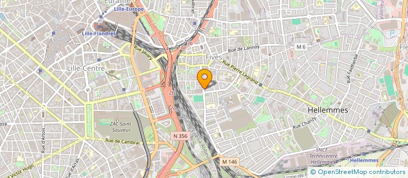 localisation de l'entreprise ALTACOM à LILLE
