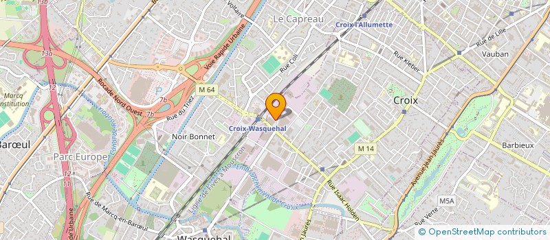 localisation de l'entreprise ALTACROIX à CROIX