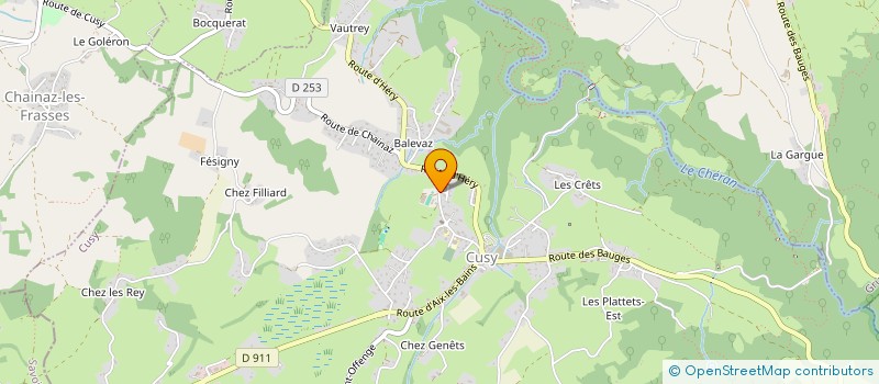 localisation de l'entreprise ALTAGO ALM  CUSY