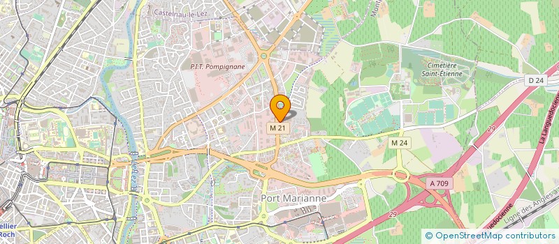 localisation de l'entreprise ALTAGO COMMUNICATION  MONTPELLIER