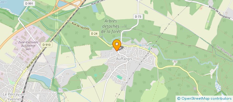 localisation de l'entreprise ALTAI MEDIA  AUFFARGIS