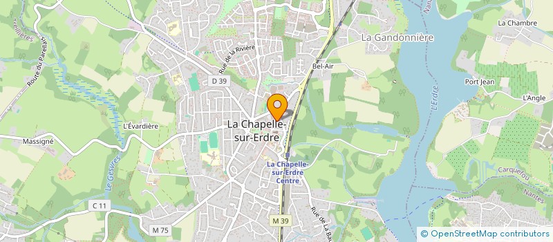 localisation de l'entreprise ALTAI PATRIMOINE CONSEIL à LA CHAPELLE-SUR-ERDRE